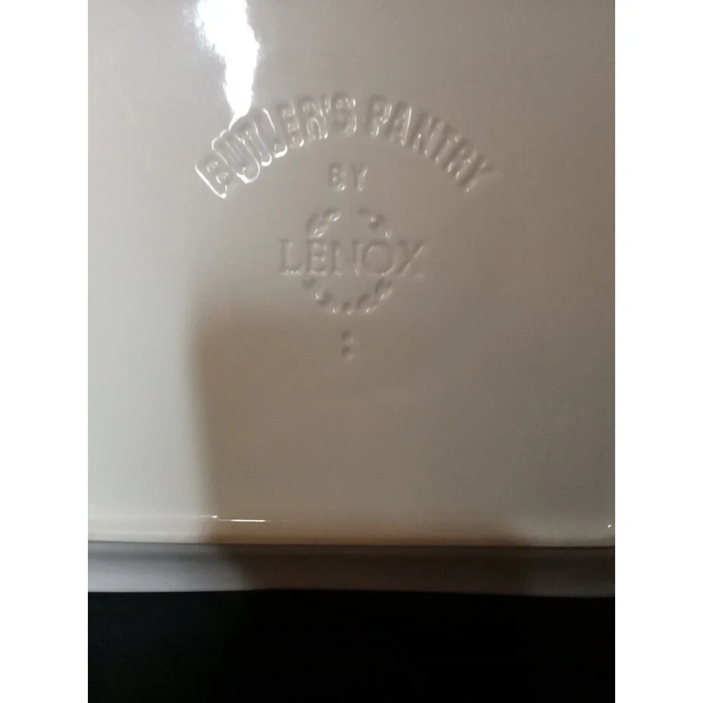 Lenox Butler's Pantry Square Luncheon Plate 1781804 Made In Italy 9x9 One Plate